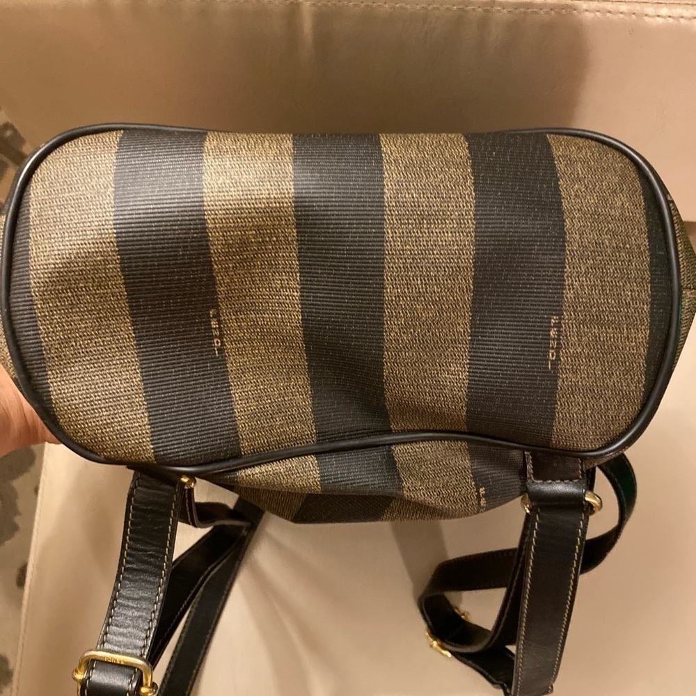 EUC FENDI PENQUIN CANVAS BACKPACK​​​​​​​​ - Picture 11 of 13